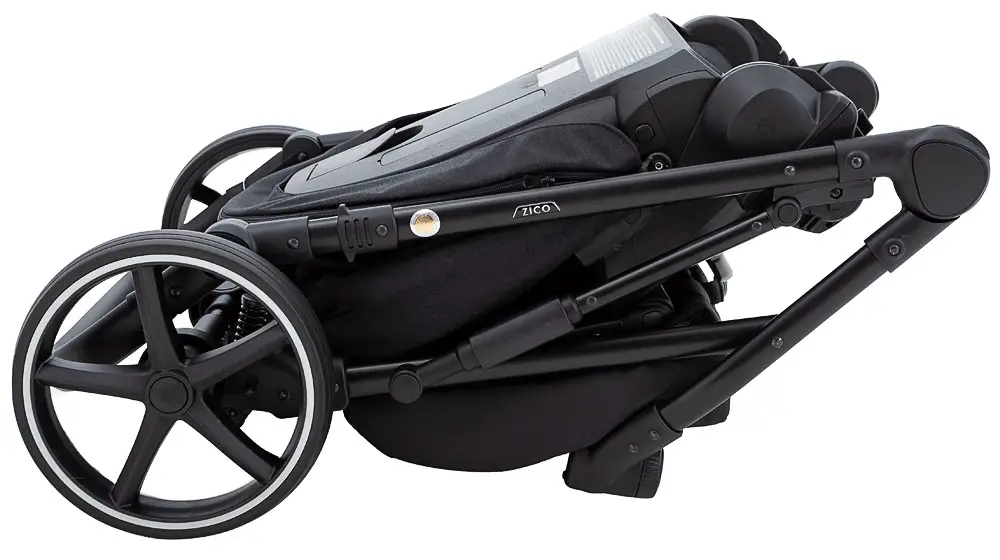 Детская коляска 2 в 1 Adamex Zico Lux TK-53 чорный